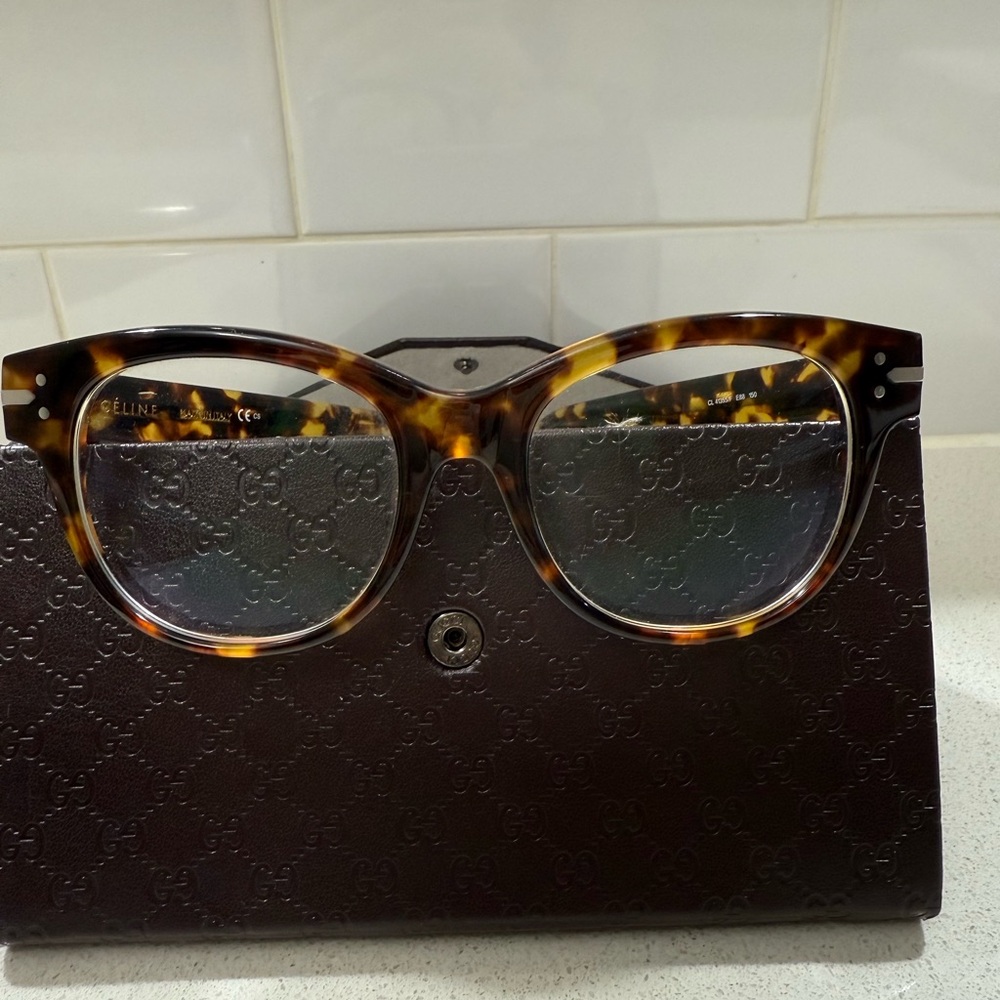 Celine Brown Tortoise Eyewear